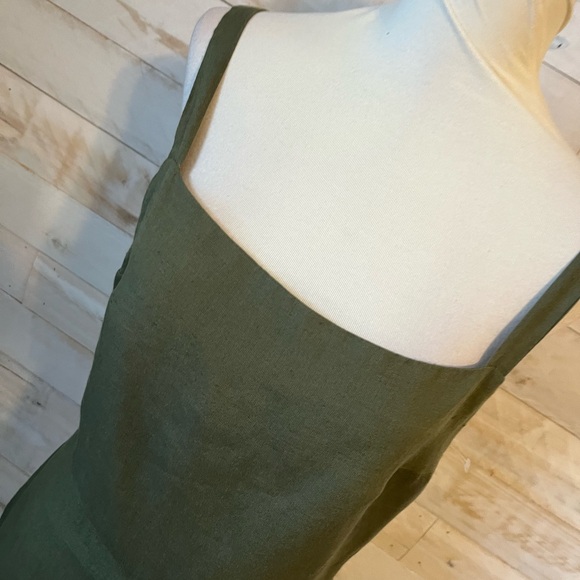 NWT Anthropologie size XS green jumpsuit - Picture 6 of 11